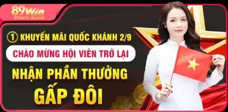 Khuyến Mãi 89WIN – Nhận Thưởng Hấp Dẫn Mỗi Ngày