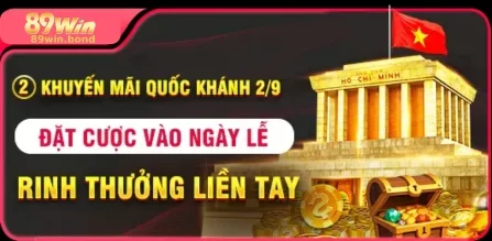 Khuyến Mãi 89WIN – Nhận Thưởng Hấp Dẫn Mỗi Ngày