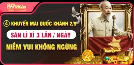 Khuyến Mãi 89WIN – Nhận Thưởng Hấp Dẫn Mỗi Ngày